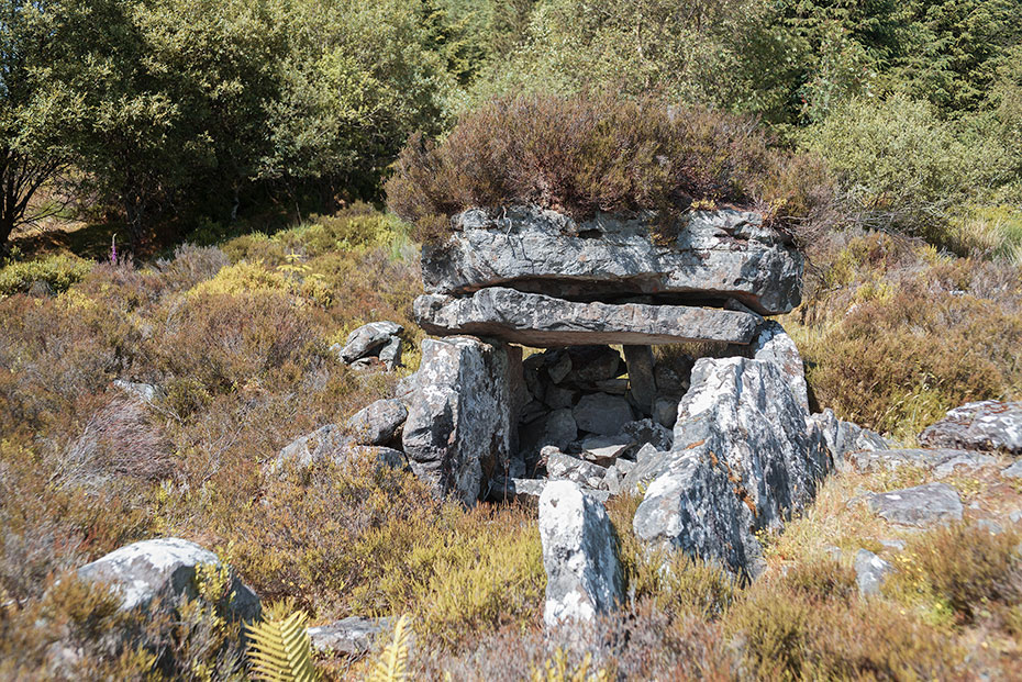 Ally Court Tomb, colour photograph