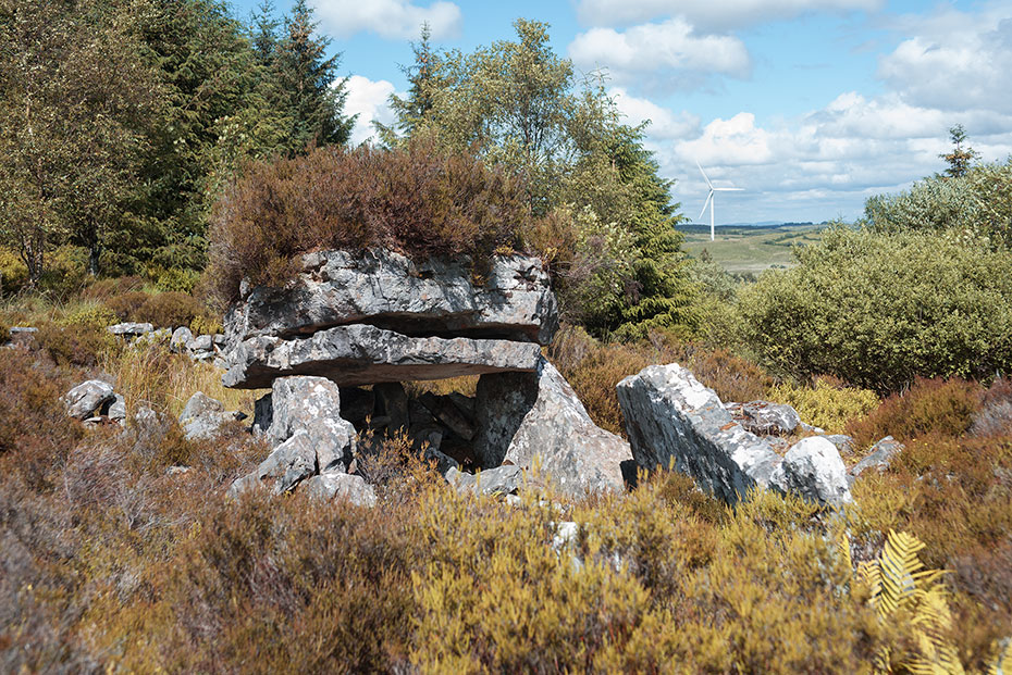 Ally Court Tomb, colour photograph