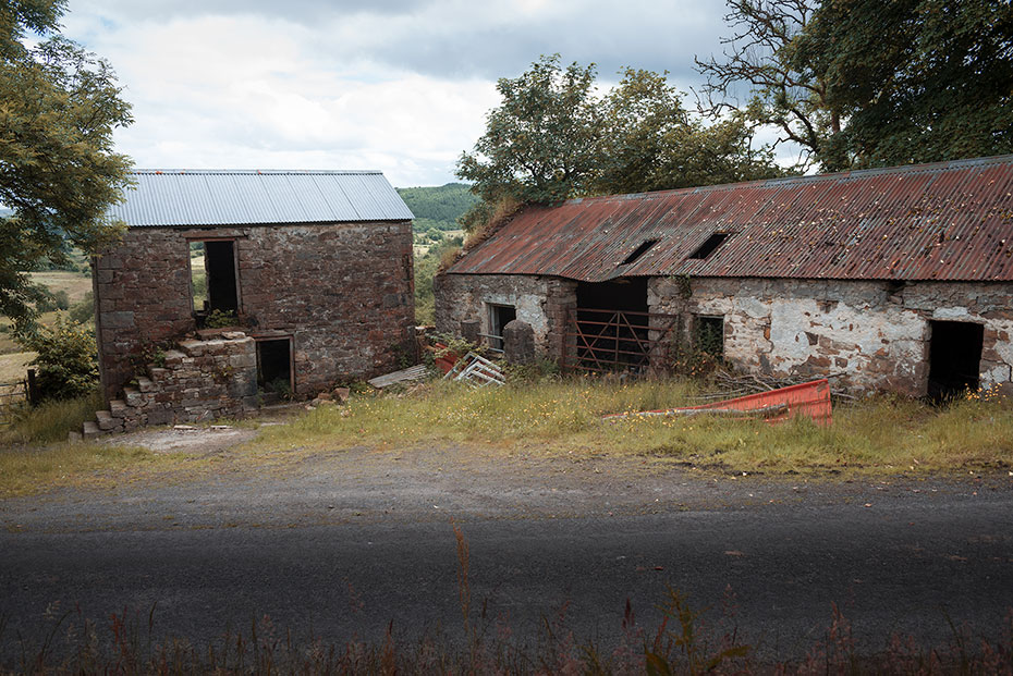 Sloughan Glen ruins